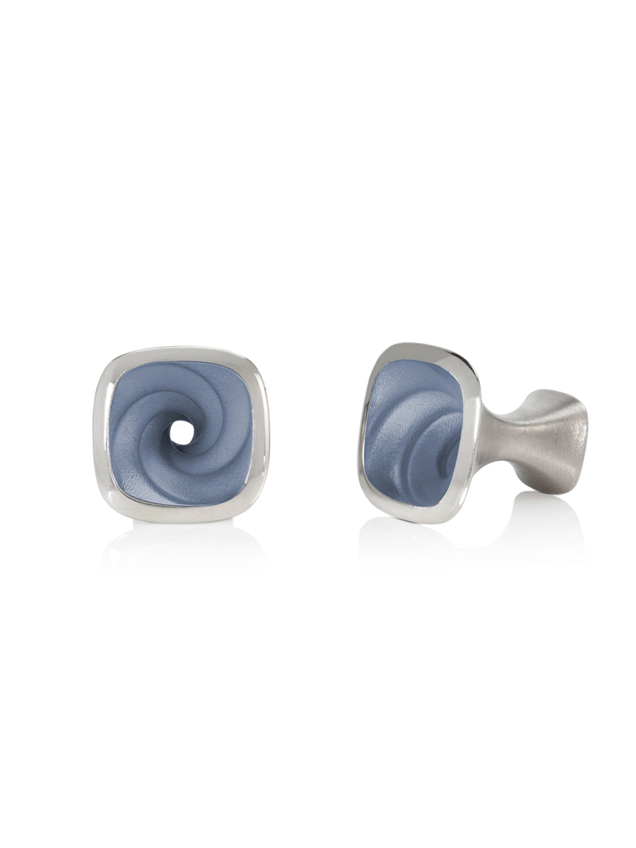 Flow Cufflinks - Galaxy Blue
