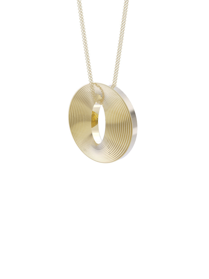 Full Circle Necklace 18K Yellow Gold